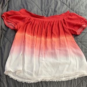 Off shoulder top